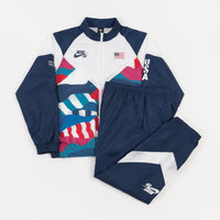 Nike SB x Parra 'USA Federation Kit' Tracksuit - Brave Blue / White / White thumbnail