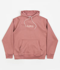 Nike SB x Doyenne Hoodie in Fossil Rose