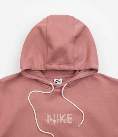 Nike SB x Doyenne Hoodie in Fossil Rose