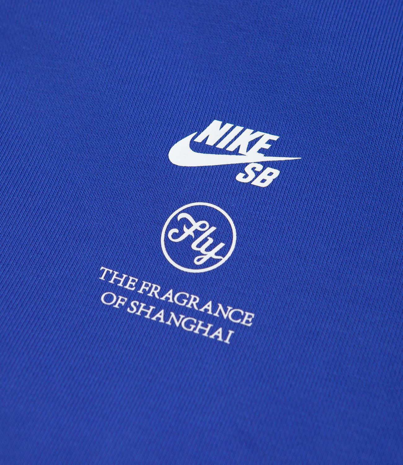 Nike SB x Fly Streetwear 1/2 Zip Fleece - Game Royal / White | Flatspot