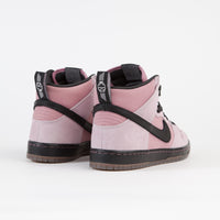 Nike SB x KCDC Dunk High Pro Shoes - Elemental Pink / Black thumbnail