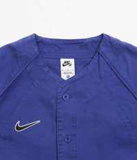 Nike SB x MLB Baseball Jersey - Deep Royal Blue / White