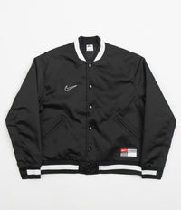 Nike SB x MLB Varsity Jacket - Black / Black / White / White