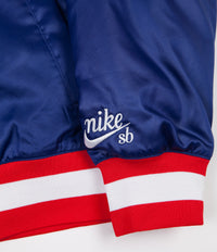 Nike x Bomber Jacket - Deep Blue / White | Flatspot