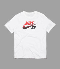 Nike SB x NBA DFCT Logo T-Shirt - White / Black / University Red