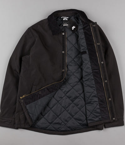 Nike SB x Numbers Coaches Jacket - Black / Vivid Orange