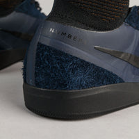 Nike SB x Numbers Koston 3 Hyperfeel Shoes - Obsidian / Black - Copper Flash thumbnail