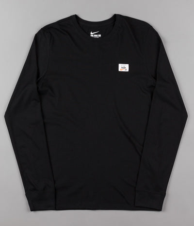 Nike SB x Numbers Long Sleeve T-Shirt - Black / Black