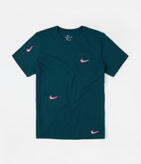 Nike SB x Parra All Over Print T-Shirt - Midnight Turquoise
