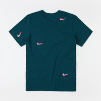 Nike SB x Parra All Over Print T-Shirt - Midnight Turquoise thumbnail