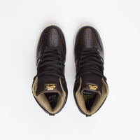 Nike SB x Pawnshop Dunk High OG Shoes - Black / Black - Metallic Gold thumbnail