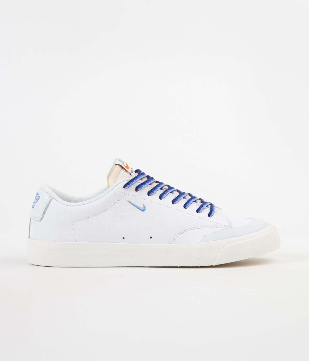 nike sb blazer low xt quartersnacks white