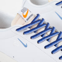 Nike SB x Quartersnacks Blazer Low XT Shoes - White / University Blue - Sail thumbnail