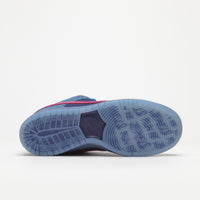 Nike SB x Run The Jewels Dunk Low Shoes in Deep Royal Blue and Active Pink and Blue Chill thumbnail