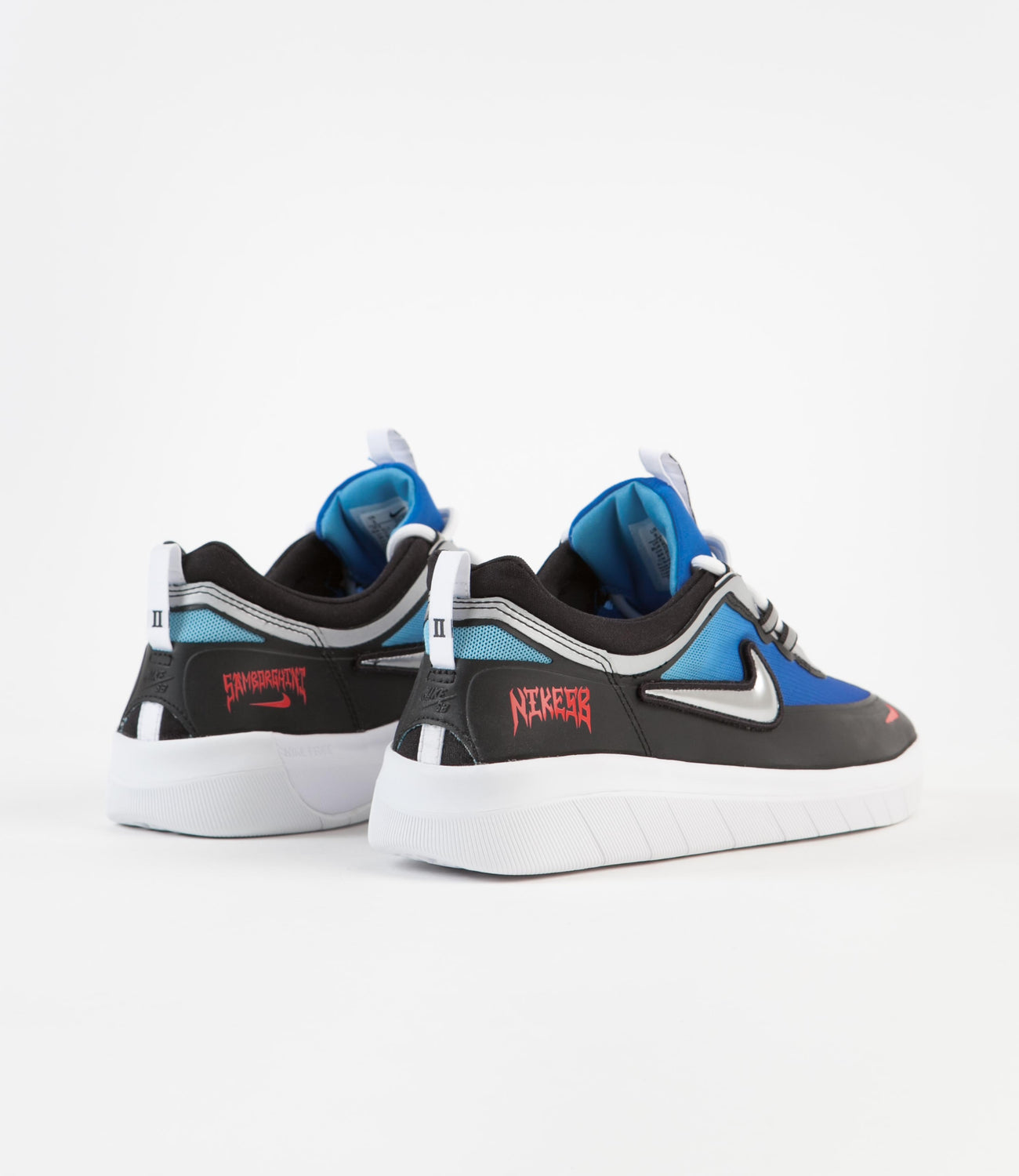 Nike SB x Samborghini Nyjah Free 2 Premium Shoes Light Photo Blue Flatspot