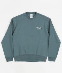 Nike SB x Skate Like A Girl Fleece Crewneck Sweatshirt - Mineral Slate / Dark Teal Green
