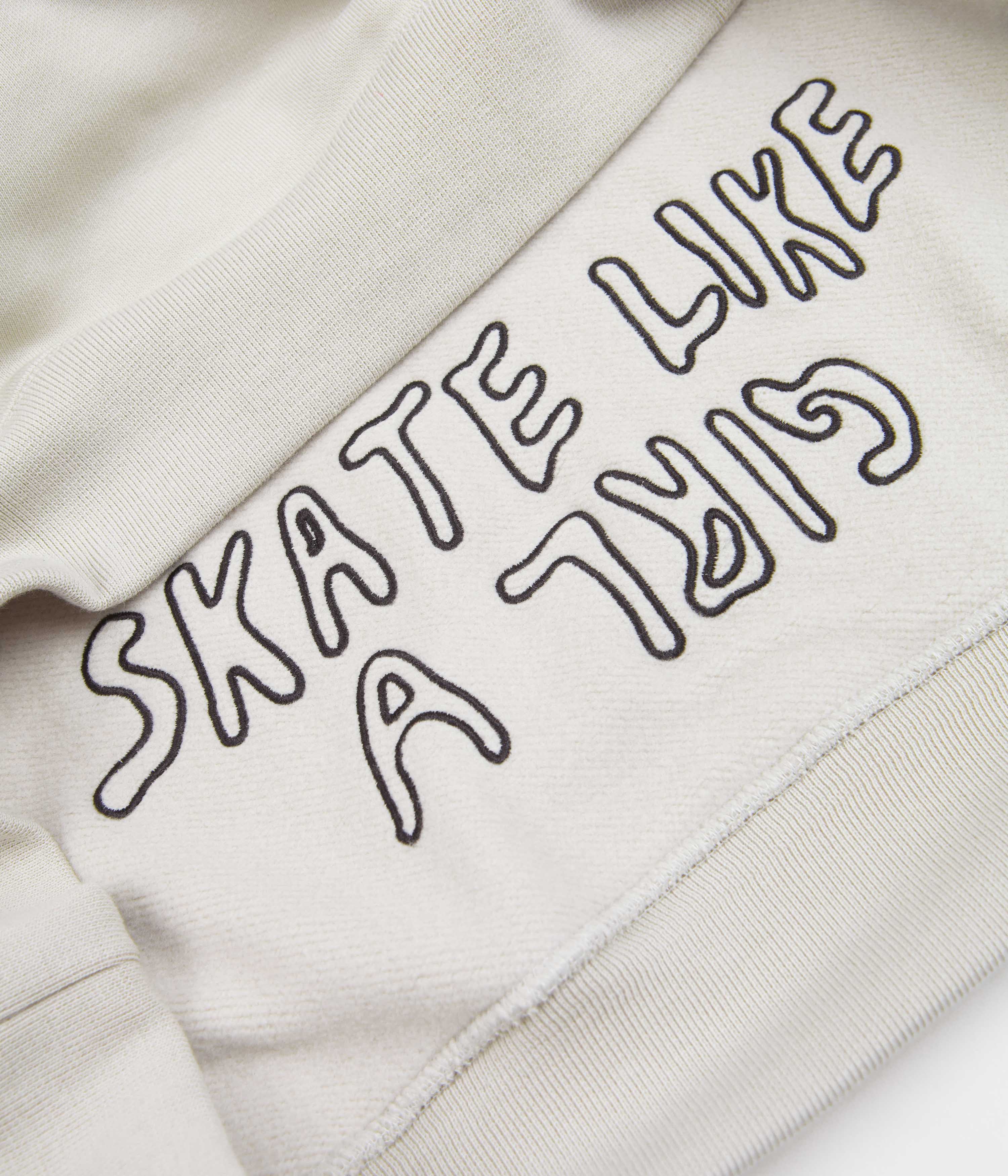 Nike SB x Skate Like A Girl Hoodie Light Bone / Light Bone / Black