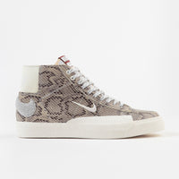 Nike SB x Soulland Blazer Mid Shoes - Light Bone / White - Pure Platinum thumbnail