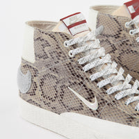 Nike SB x Soulland Blazer Mid Shoes - Light Bone / White - Pure Platinum thumbnail