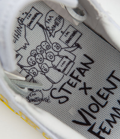 Nike SB x Violent Femmes Janoski Remastered Shoes - White / Clear - White - Tour Yellow