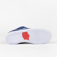 Nike SB x Why So Sad? Dunk Low Premium Shoes in Coastal Blue and Coastal Blue and Light Blue thumbnail