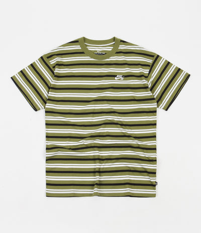 Nike SB YD Stripe T-Shirt - Asparagus