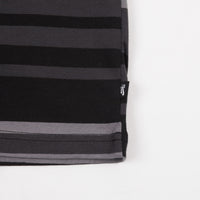Nike SB YD Stripe T-Shirt - Black / Grey / Grey thumbnail