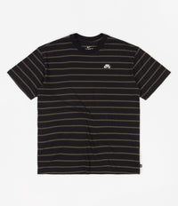 Nike SB YD Striped T-Shirt - Black / Cargo Khaki