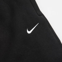 Nike Solo Swoosh Fleece Sweatpants - Black / White thumbnail
