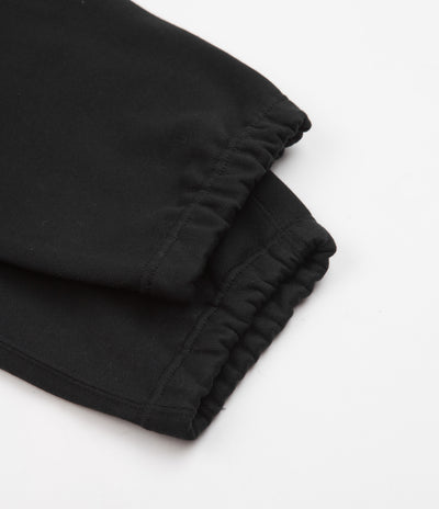 Nike Solo Swoosh Fleece Sweatpants - Black / White