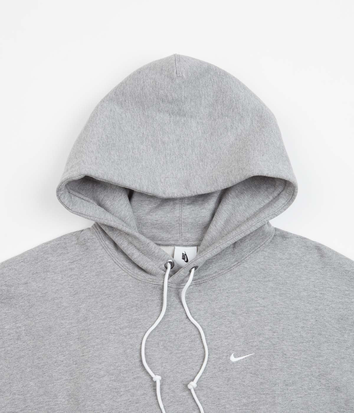 Nike Solo Swoosh - Dark Heather / White | Flatspot