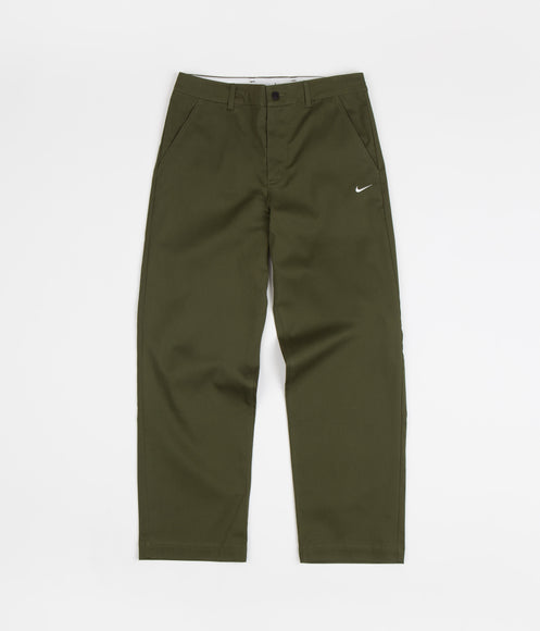 Nike Unlined Chino Pants - Rough Green / White