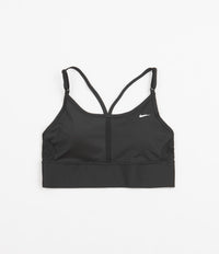 Nike Womens Dri-FIT Light Support Long Line Sports Bra - Black / White