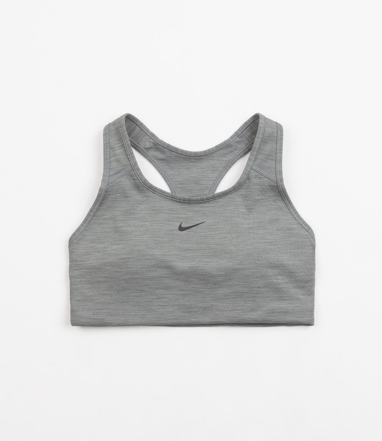 Nike Womens Dri-FIT Medium Support 1 Piece Pad Sports Bra - Smoke