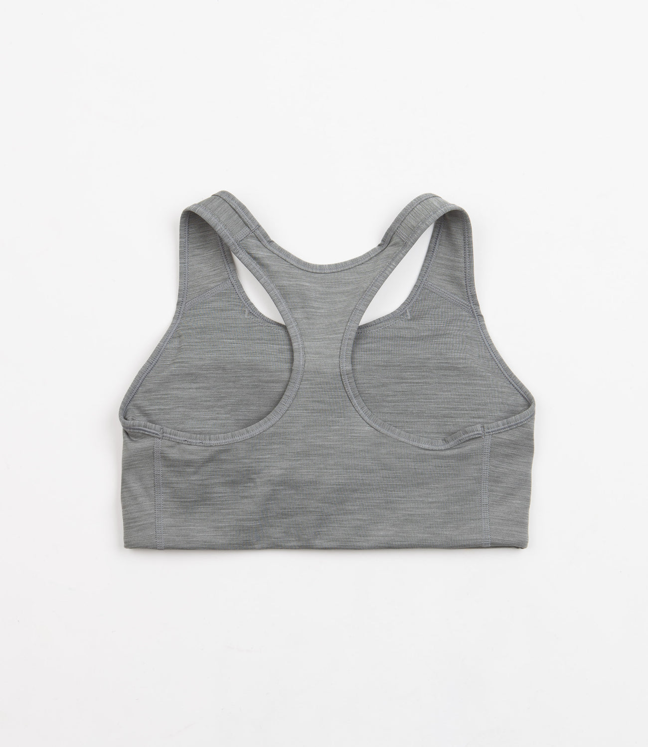 Nike Womens Dri FIT Medium Support 1 Piece Pad Sports Bra Smoke
