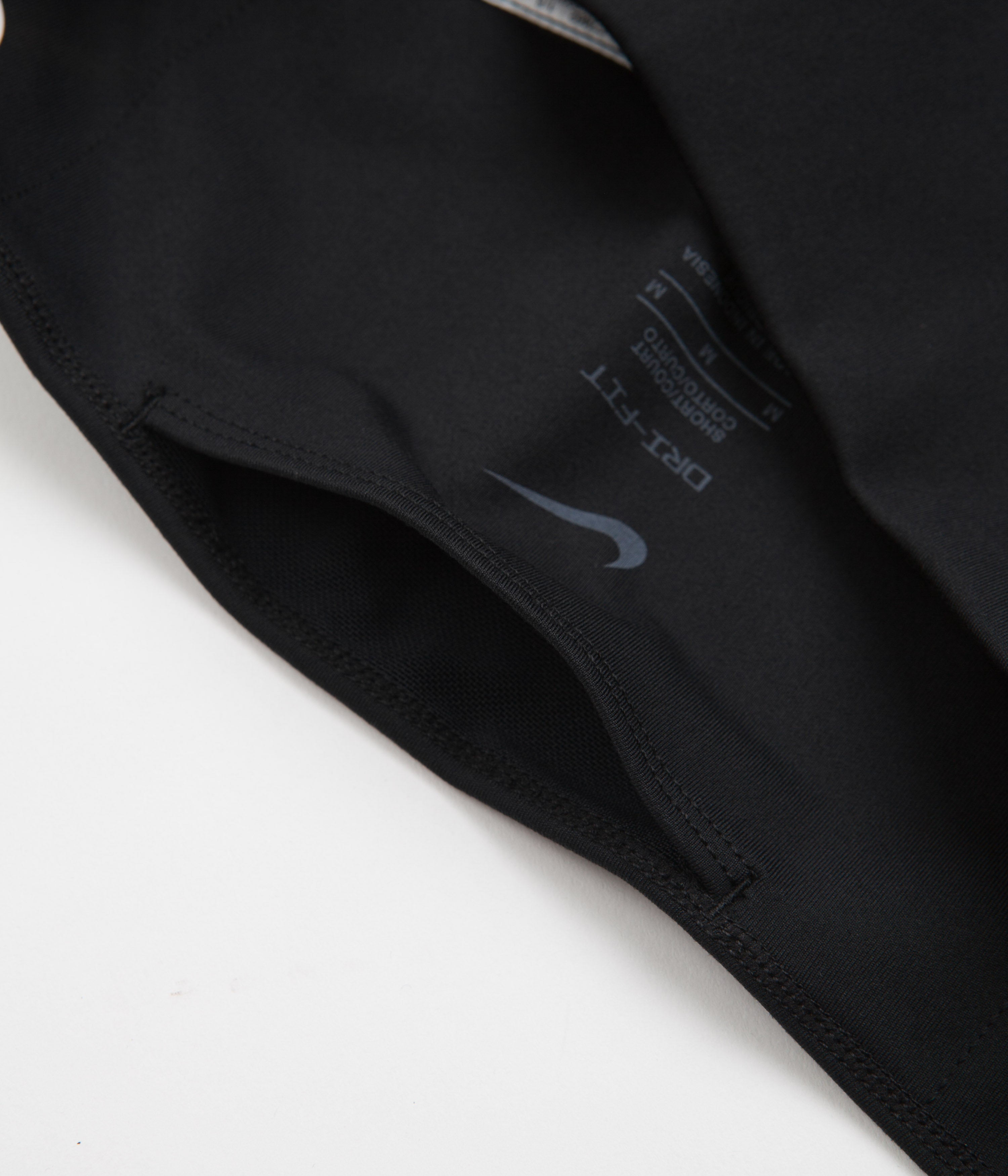 Nike Womens DriFIT Mid Rise Tights Black / White Flatspot