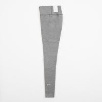 Nike Womens Dri-FIT Mid Rise Tights - Iron Grey / Heather / White thumbnail