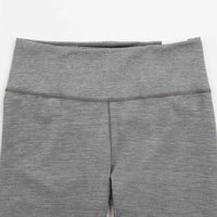 Nike Womens Dri-FIT Mid Rise Tights - Iron Grey / Heather / White thumbnail
