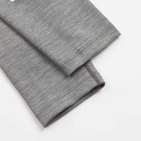 Nike Womens Dri-FIT Mid Rise Tights - Iron Grey / Heather / White thumbnail