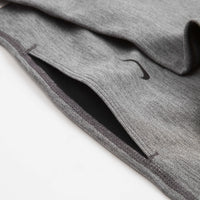 Nike Womens Dri-FIT Mid Rise Tights - Iron Grey / Heather / White thumbnail