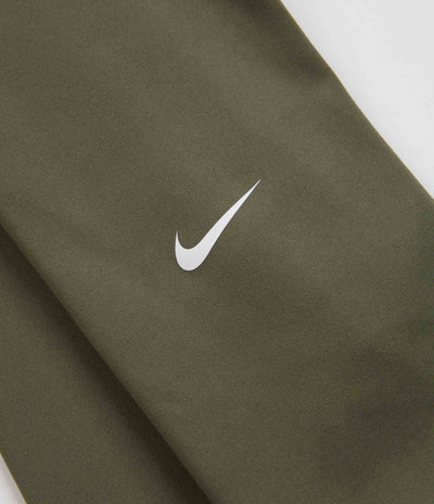 Nike Womens Dri-FIT Mid Rise Tights - Medium Olive / White