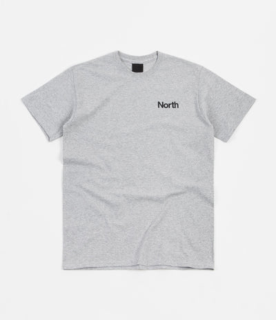 North Connected Logo T-Shirt - Grey / Black