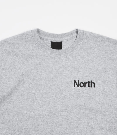 North Connected Logo T-Shirt - Grey / Black
