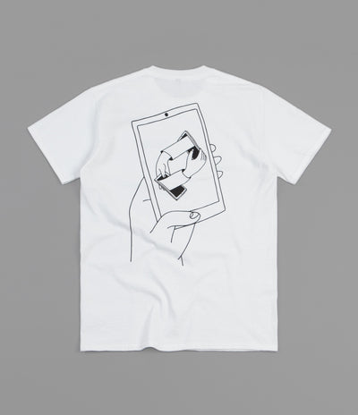 North Connected Logo T-Shirt - White / Black