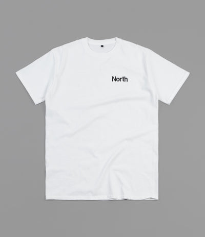 North Connected Logo T-Shirt - White / Black