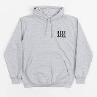 North Film Gallery Embroidered Hoodie - Grey / Black thumbnail