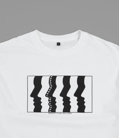 North Film Gallery Logo T-Shirt - White / Black