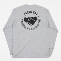 North Film Supplies Long Sleeve T-Shirt - Grey / Black thumbnail