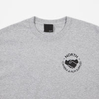 North Film Supplies Long Sleeve T-Shirt - Grey / Black thumbnail