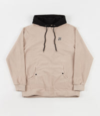 North N Logo 2 Tone Fleece Hoodie - Beige / Black
